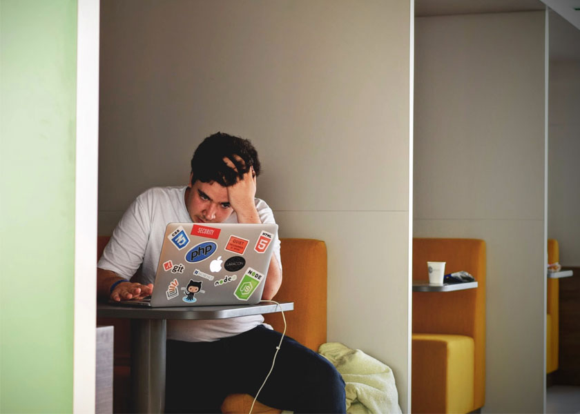 Mensch-vor-computer Datensicherung
