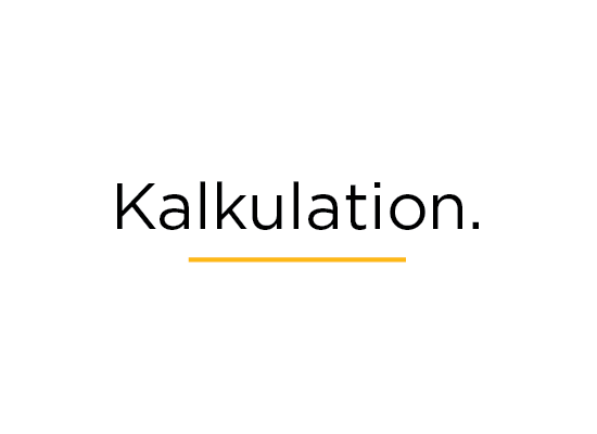IT-Netzwerke Kalkulation