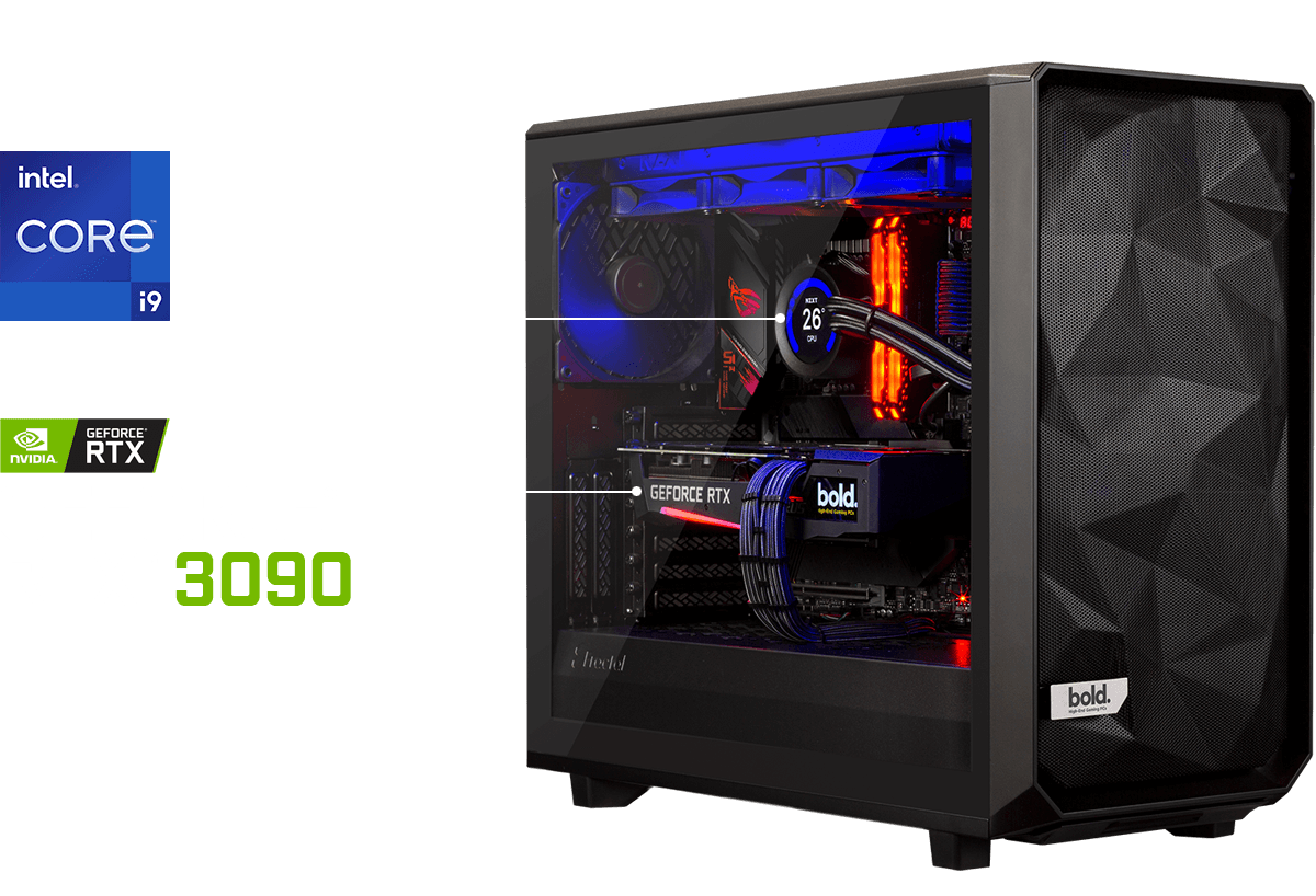 BOLD. GIANT GAMING PC