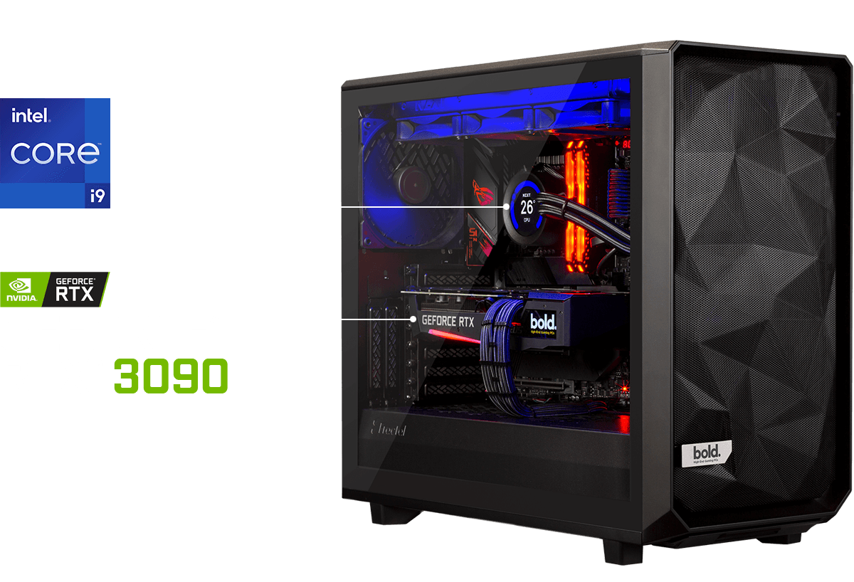 Bold Gaming Pc Giant Intel Big 2021 BOLD. GIANT GAMING PC