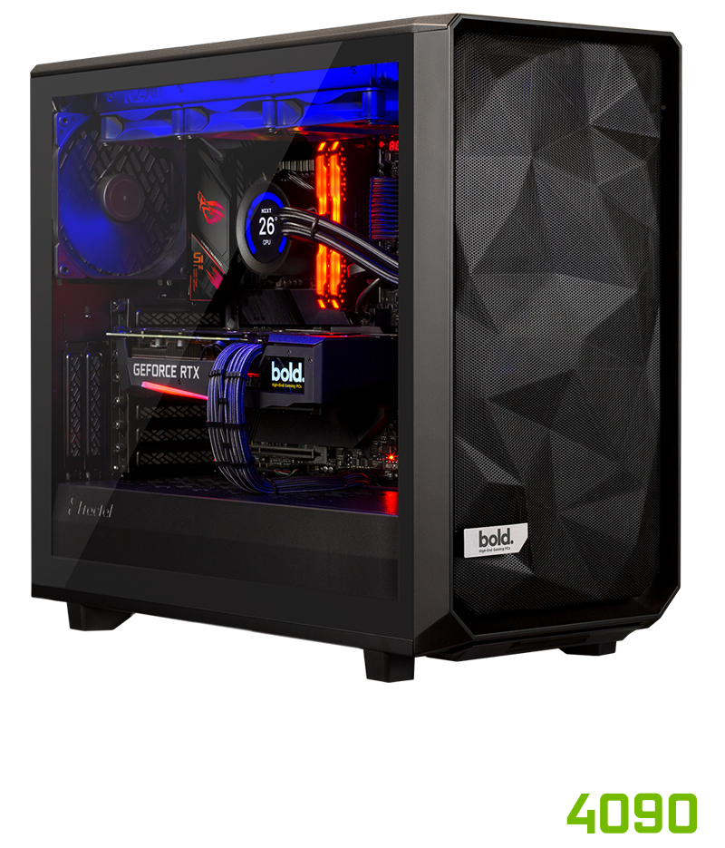 BOLD. GIANT AMD GAMING PC