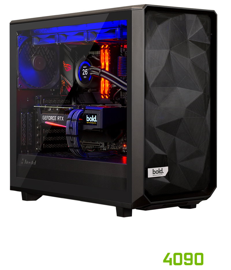 BOLD. GIANT INTEL GAMING PC