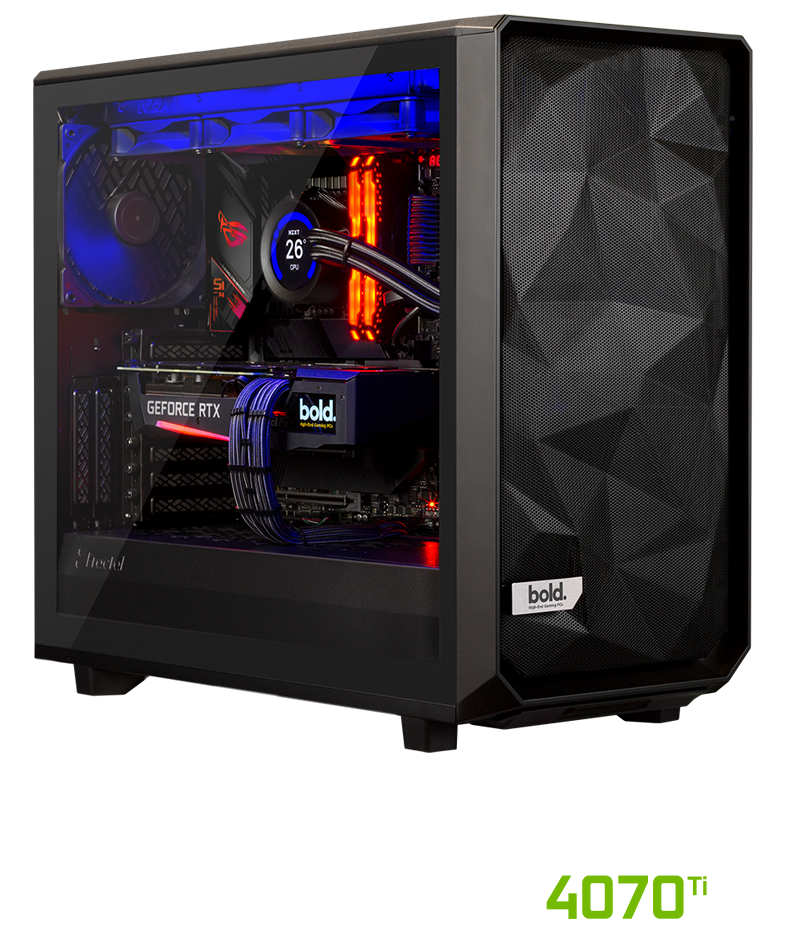 BOLD. PLAY GAMING PC