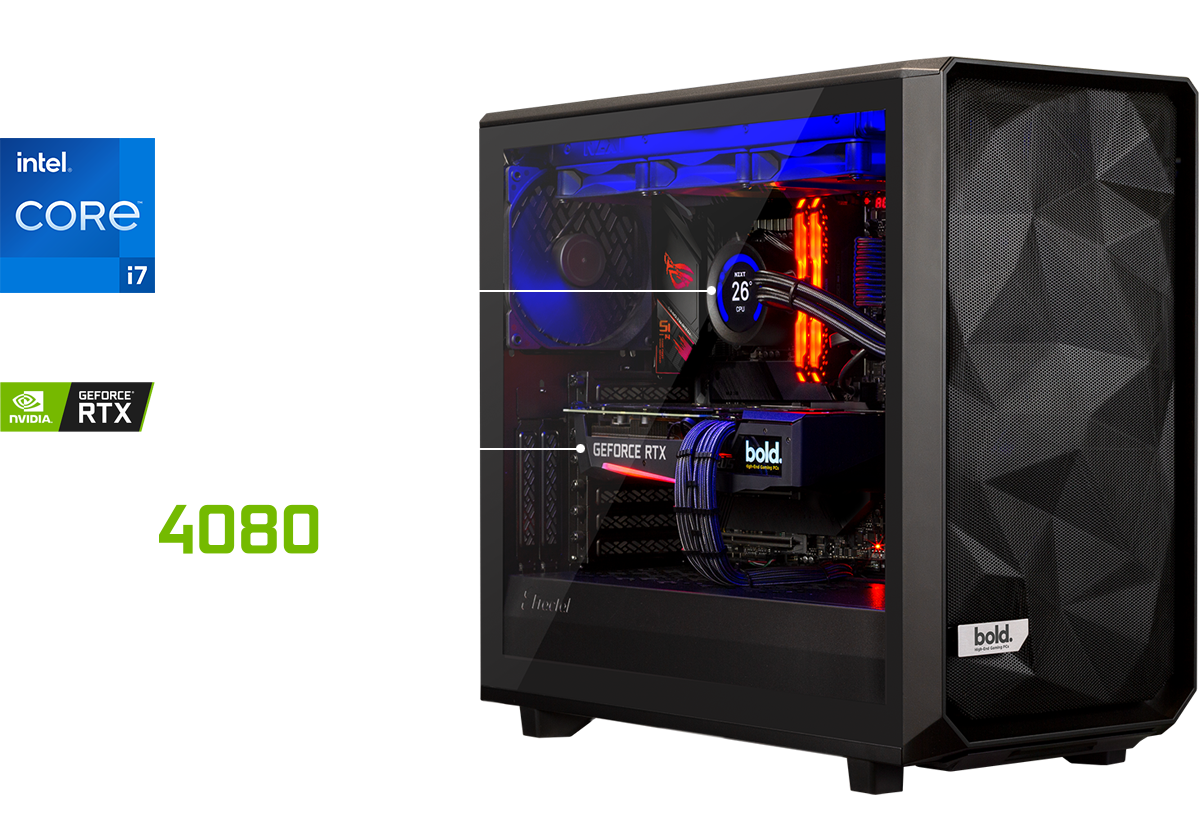 BOLD. POWER GAMING PC