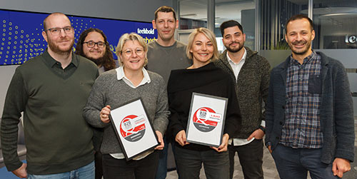 techbold ist erneut ausgezeichnet in der Kundenzufriedenheit und erhält den B2B-Award Österreich 2025/26