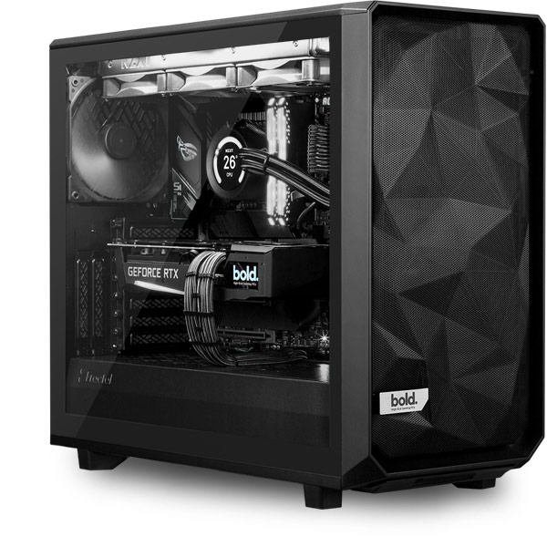 bold. Custom Workstation