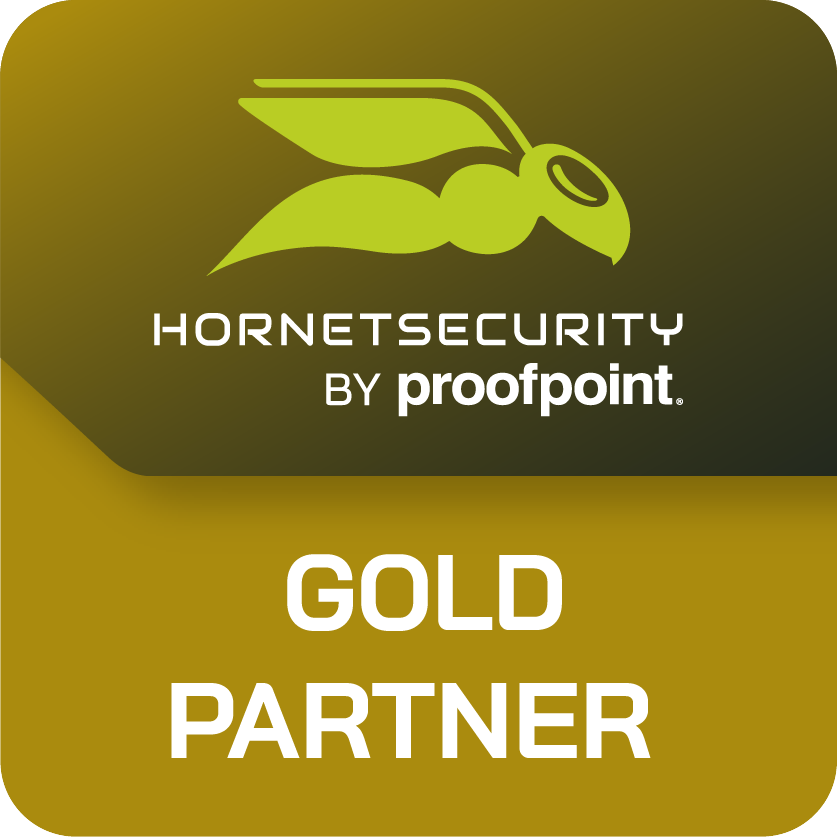 Logo Hornetsecurity Gold Partner 2026
